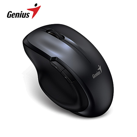 MOUSE GENIUS ERGO 8200S WIRELESS SILENT BLUEEYE 5-BOT ERGONOMICO IRON GREY (31030029401)